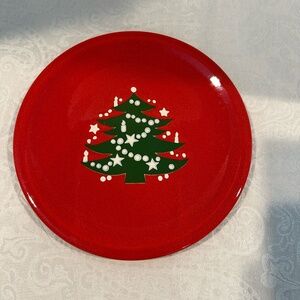 Vintage Waechtersbach Christmas Tree Plate